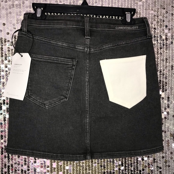 NWT Current/Elliott 5 Pocket Mini Skirt - Picture 5 of 7